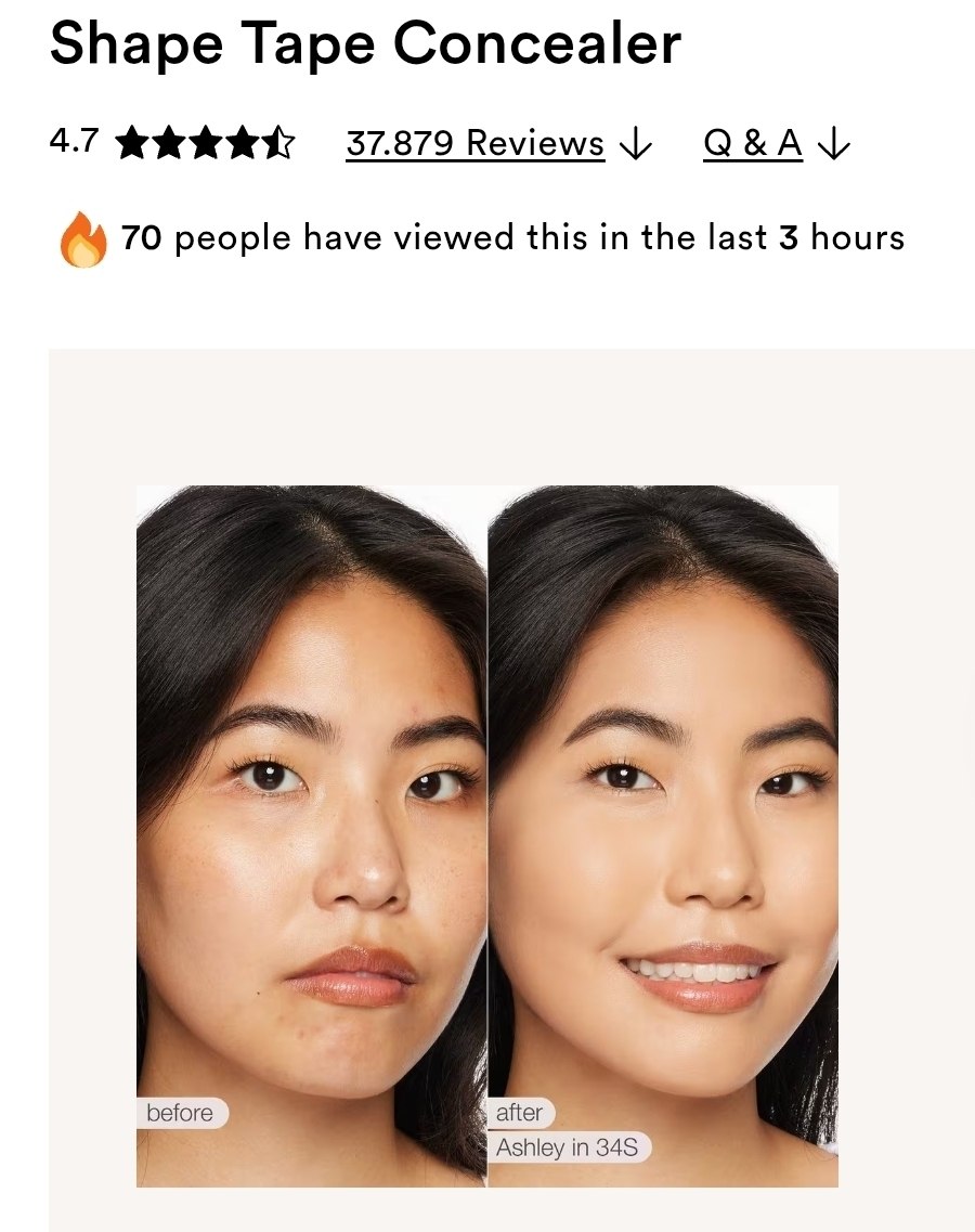 Shape Tape Concealer