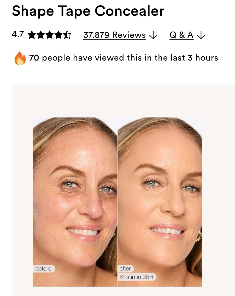 Shape Tape Concealer