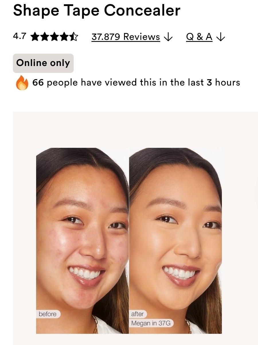 Shape Tape Concealer