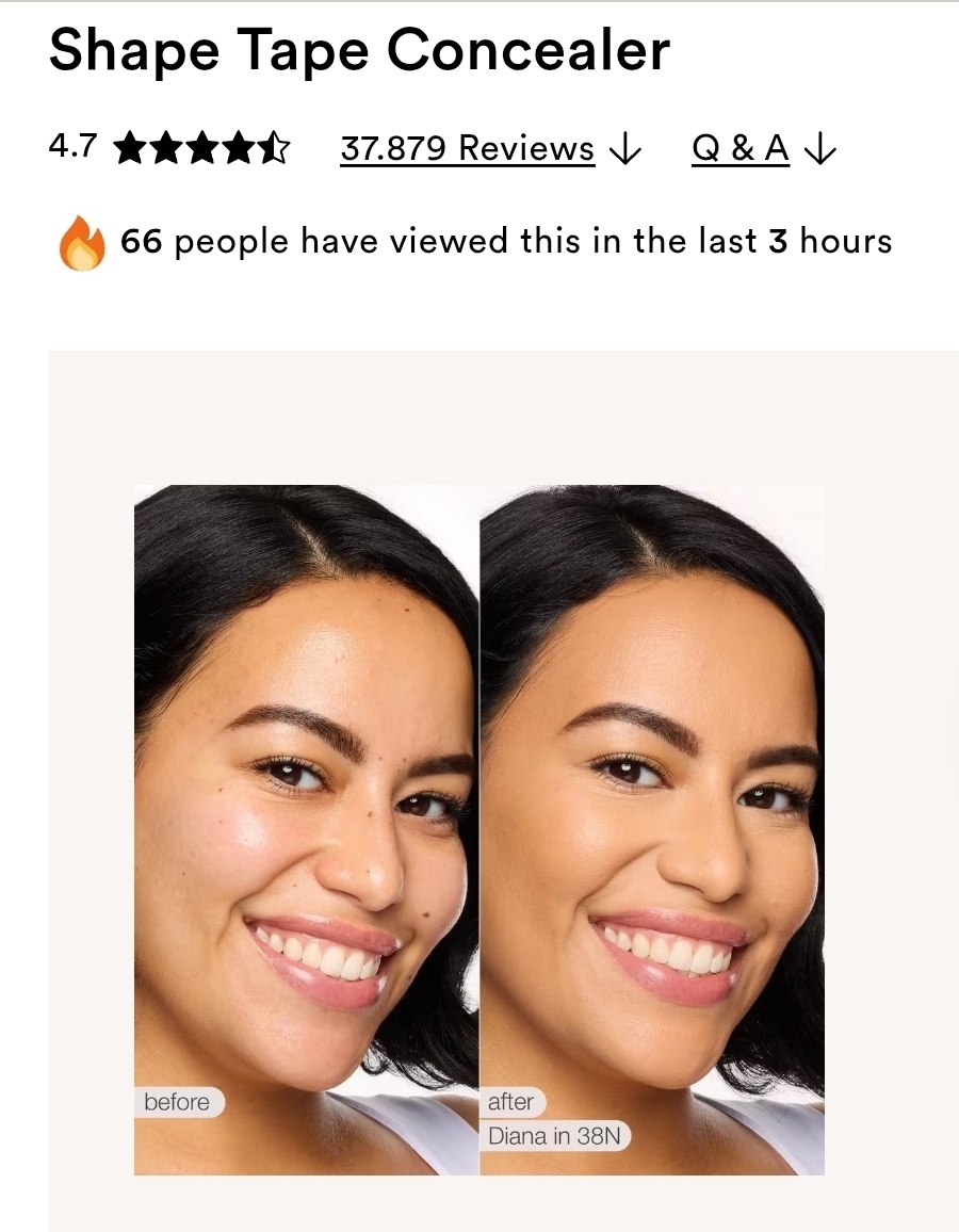Shape Tape Concealer