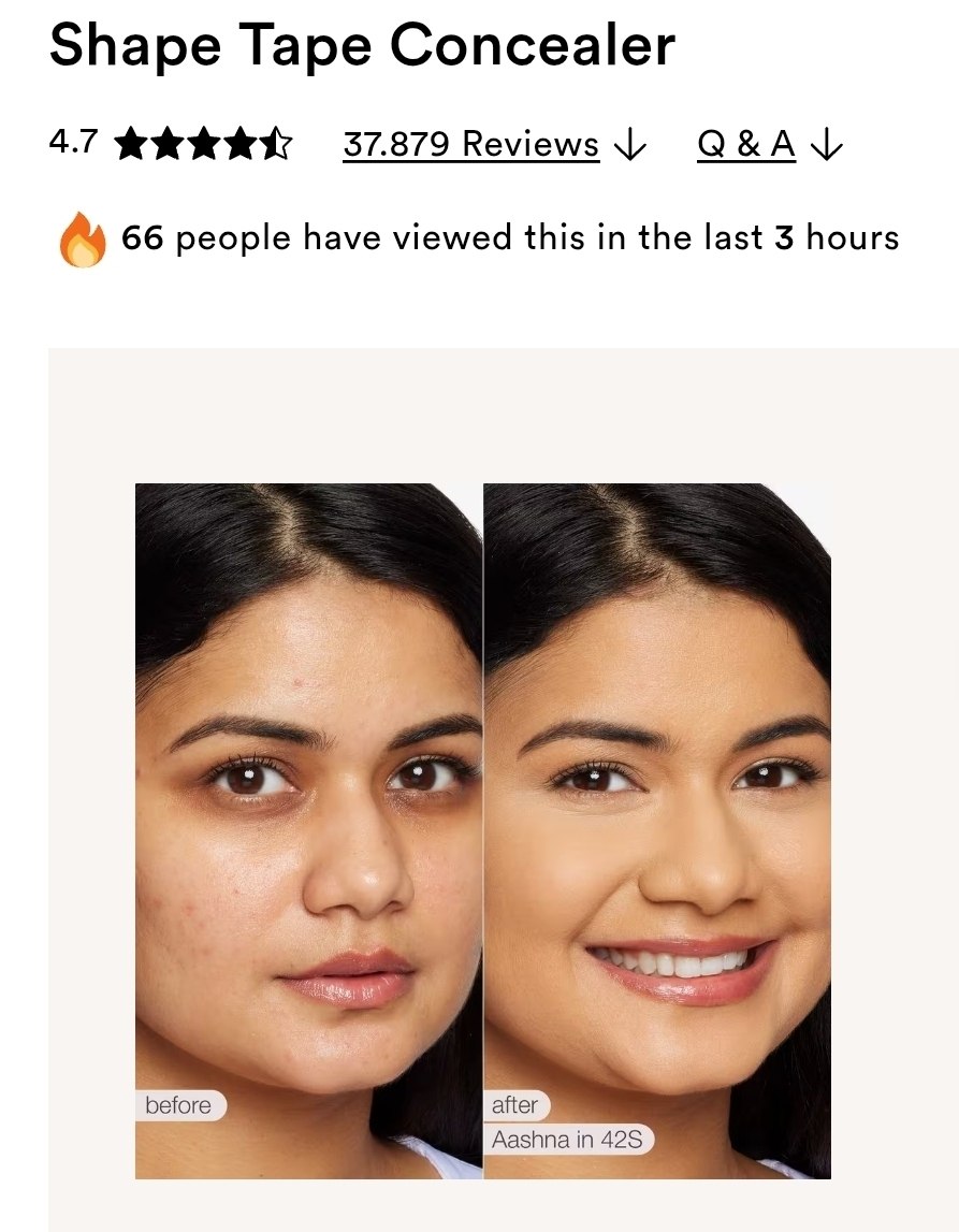 Shape Tape Concealer