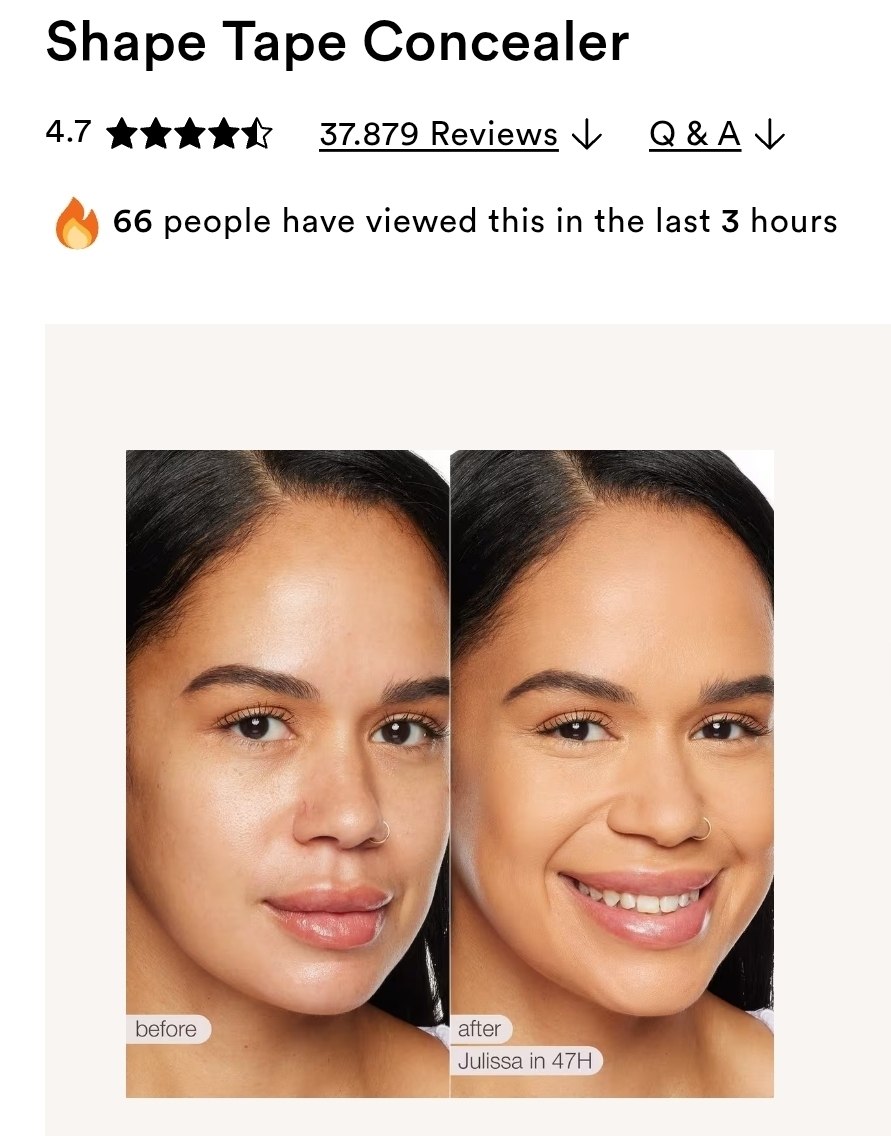 Shape Tape Concealer