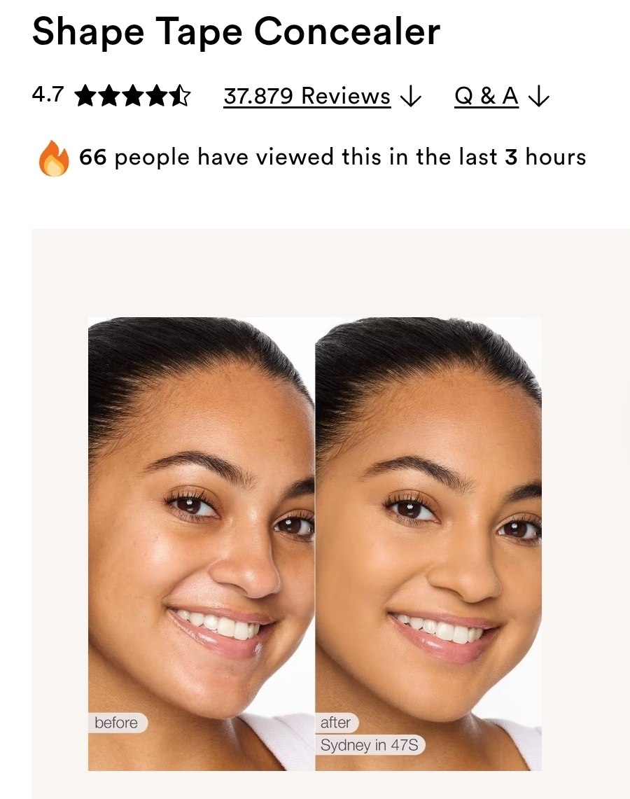 Shape Tape Concealer