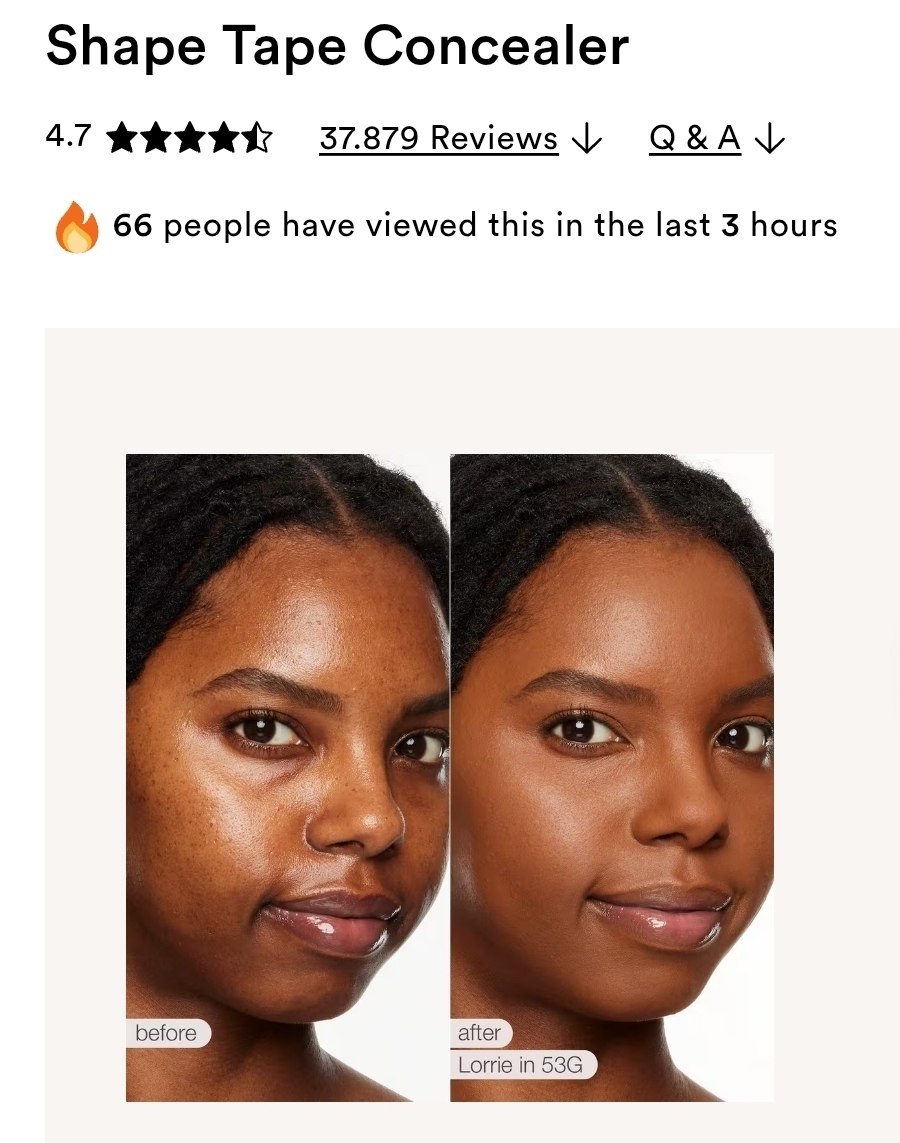 Shape Tape Concealer