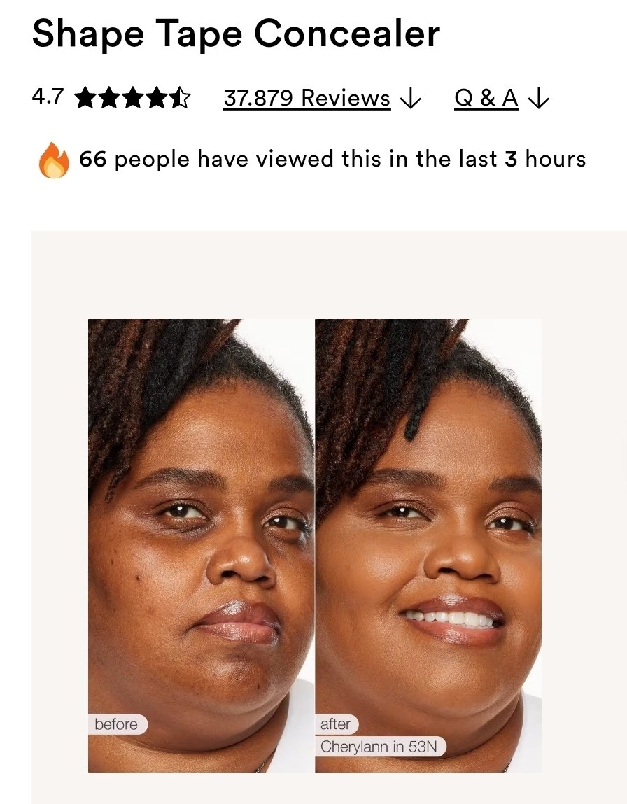 Shape Tape Concealer