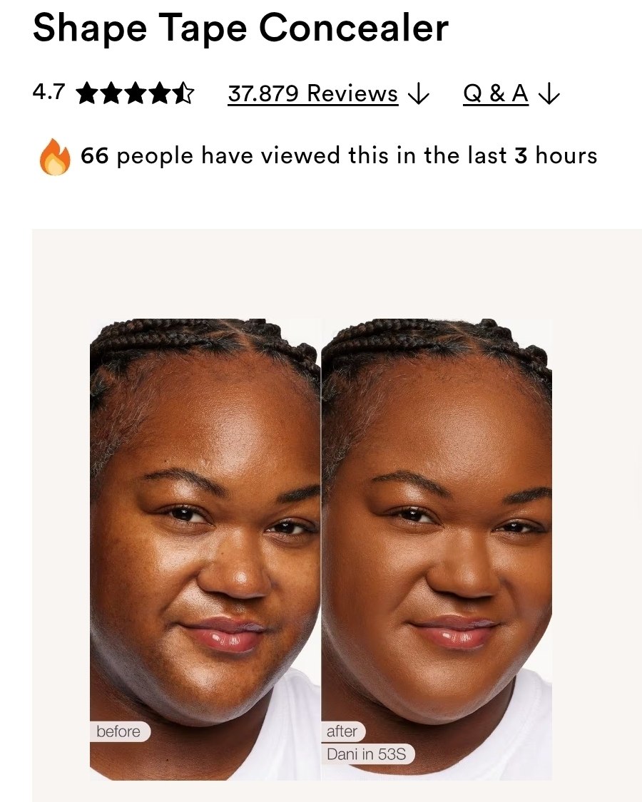 Shape Tape Concealer