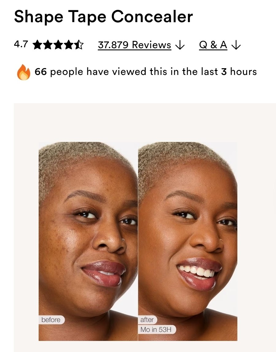 Shape Tape Concealer