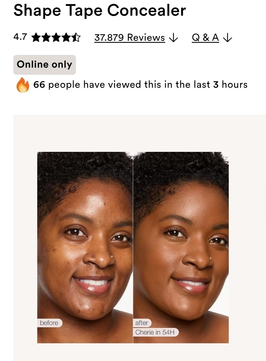 Shape Tape Concealer