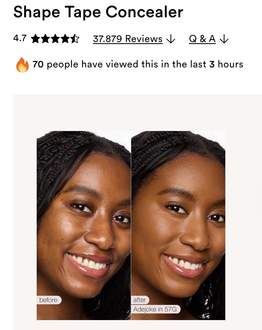 Shape Tape Concealer