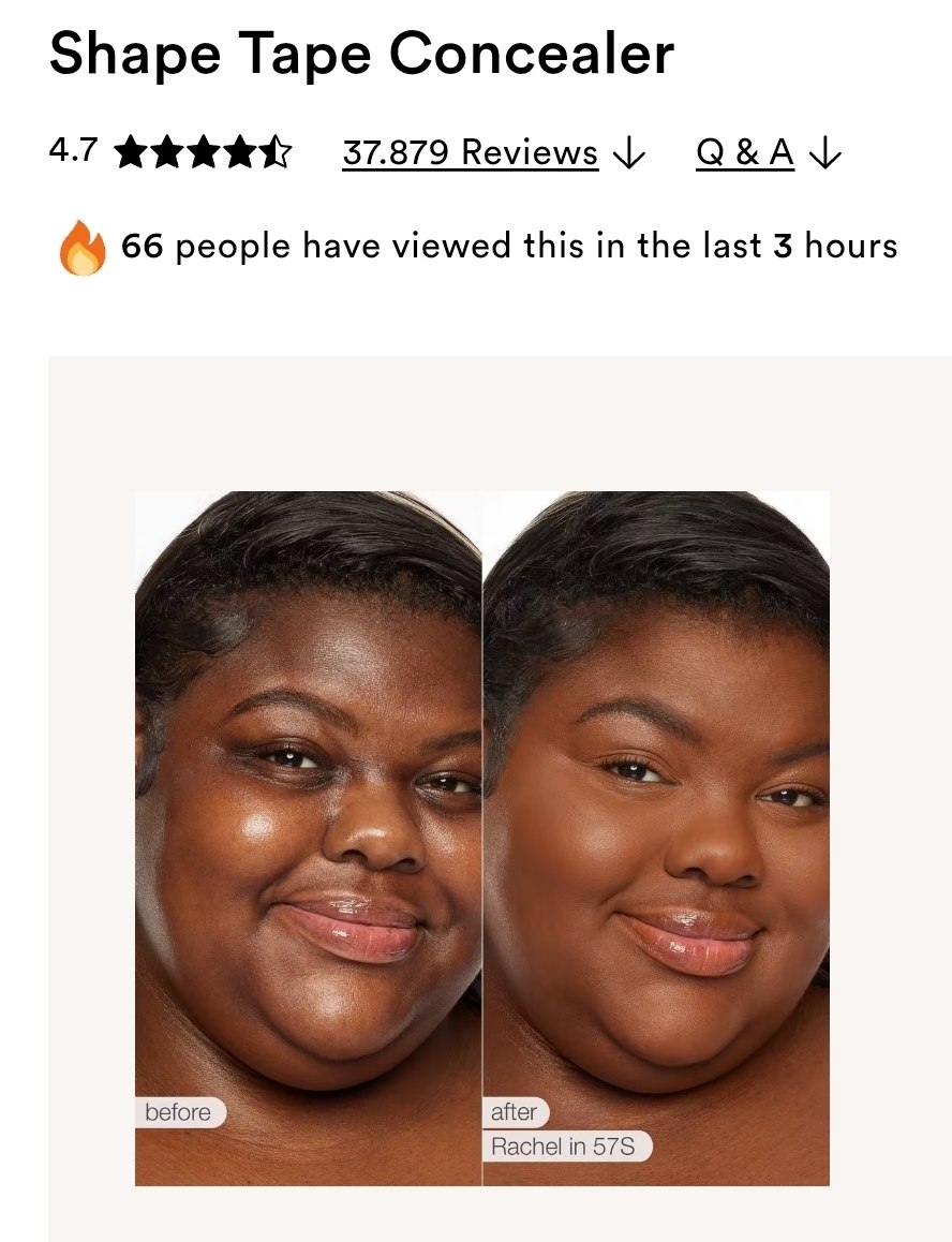 Shape Tape Concealer