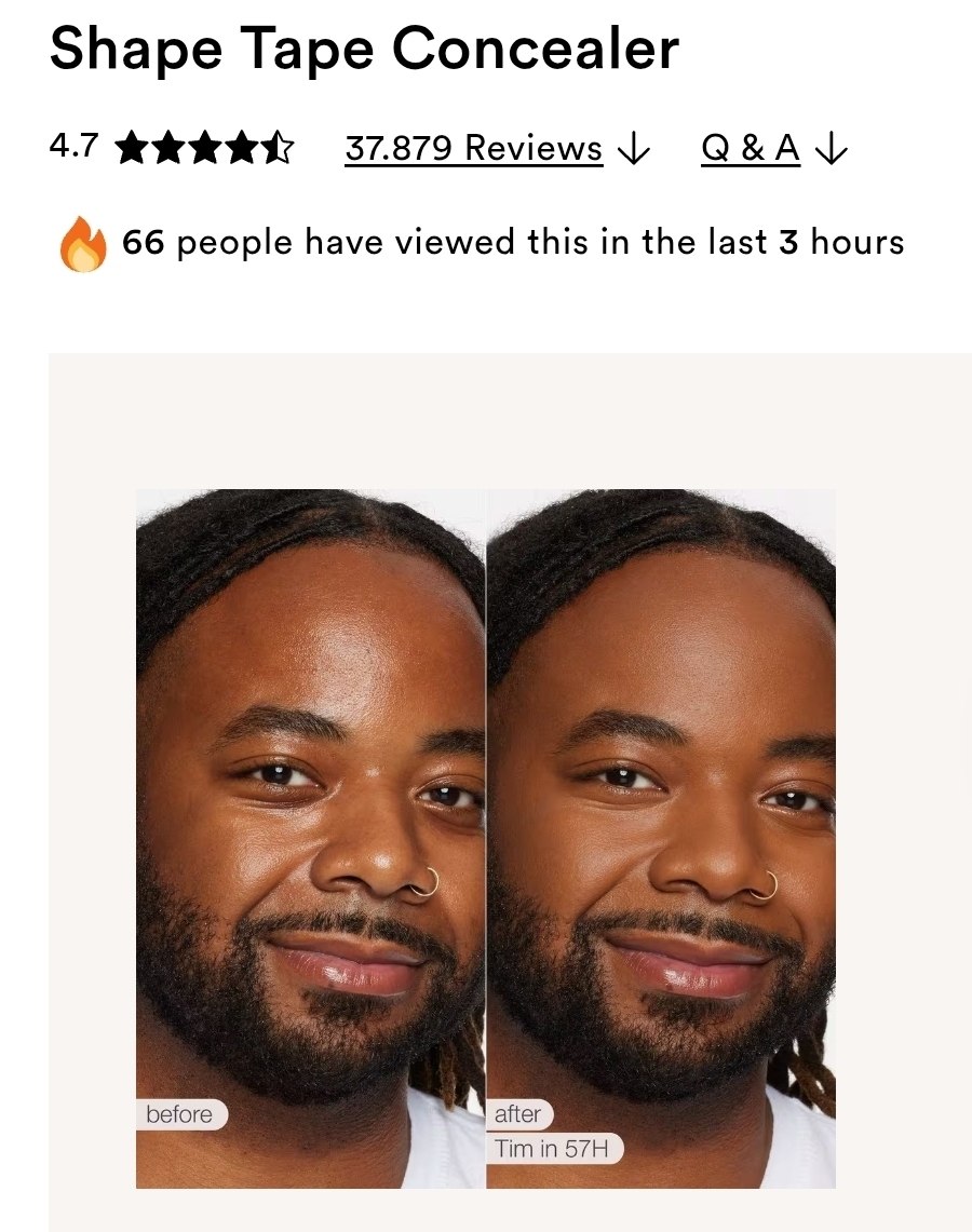 Shape Tape Concealer