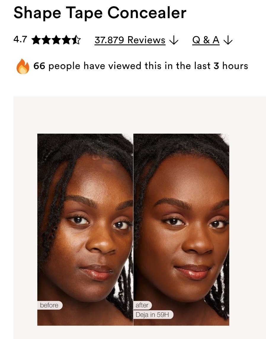 Shape Tape Concealer