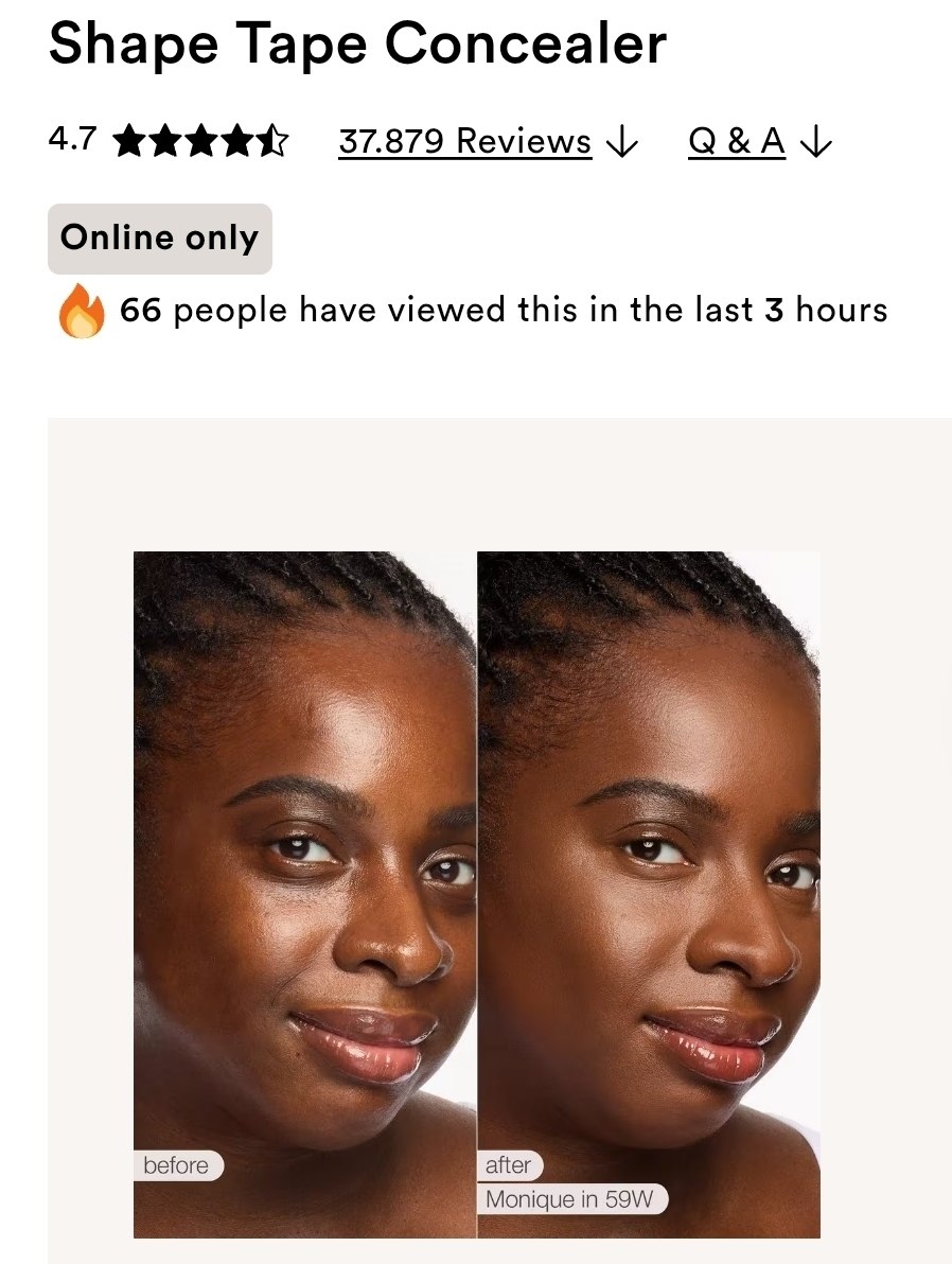 Shape Tape Concealer