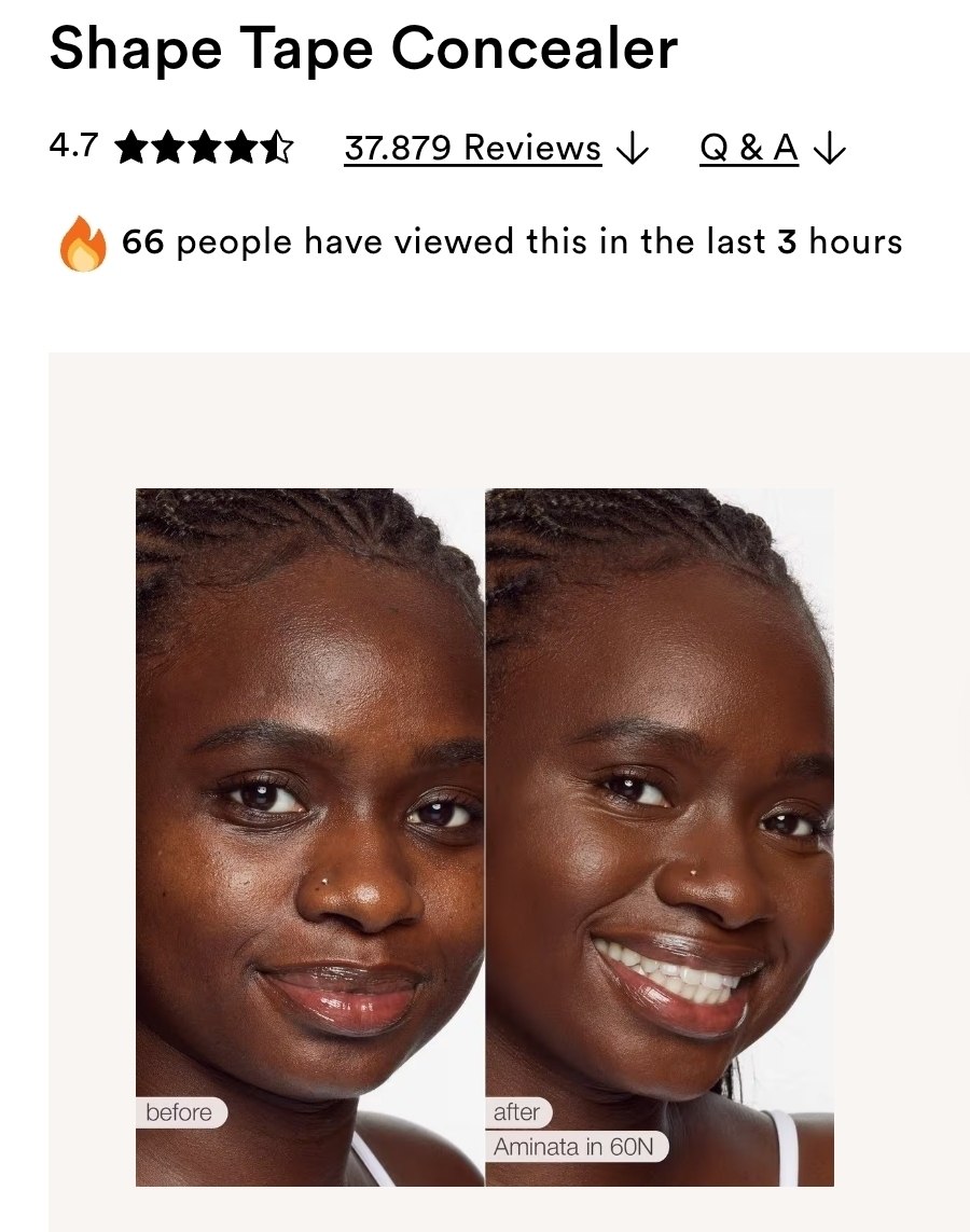 Shape Tape Concealer