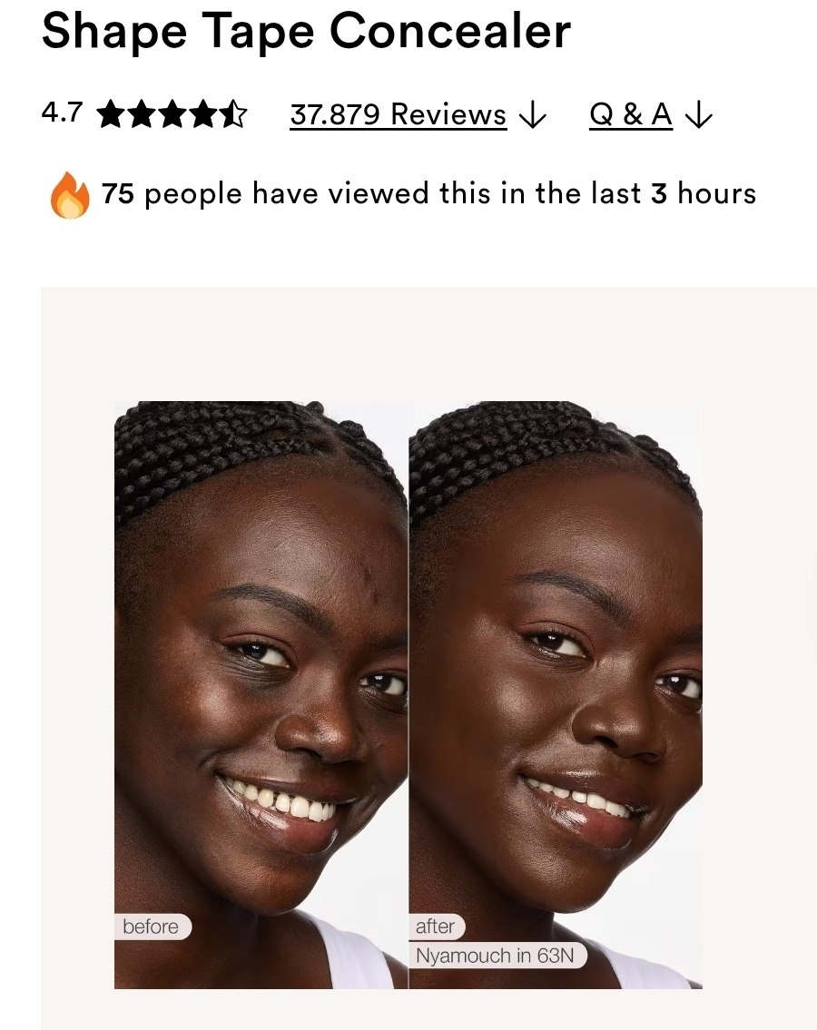 Shape Tape Concealer