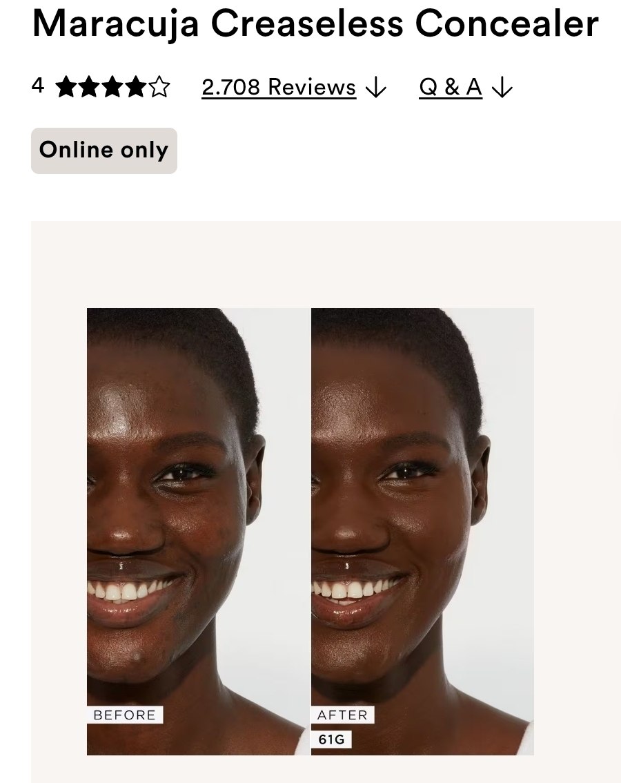 Maracuja Creaseless Concealer