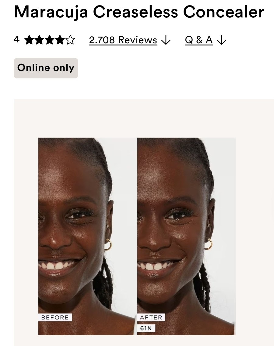 Maracuja Creaseless Concealer