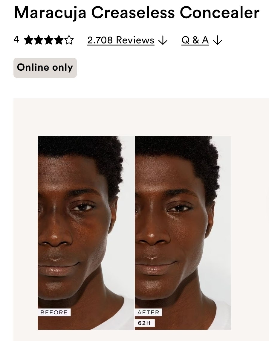 Maracuja Creaseless Concealer