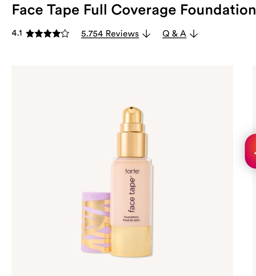 Face Tape Full Coverage Foundation