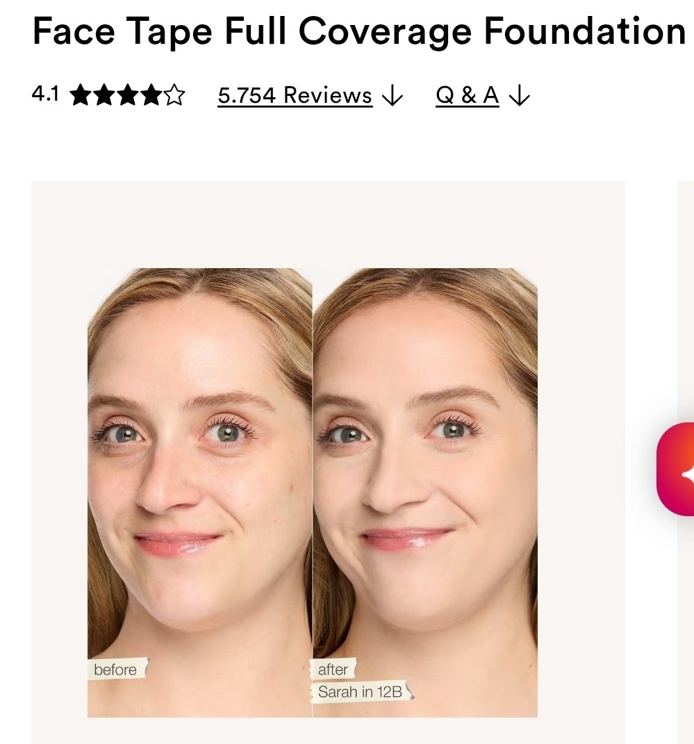 Face Tape Full Coverage Foundation