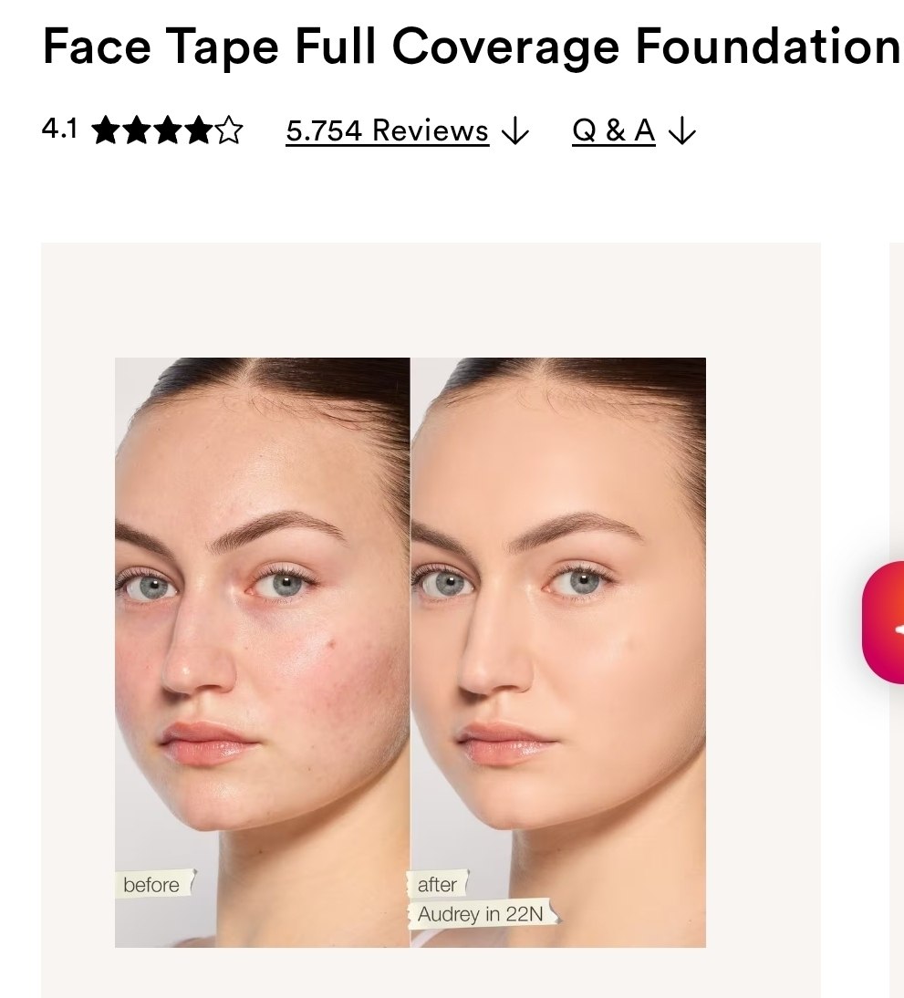 Face Tape Full Coverage Foundation