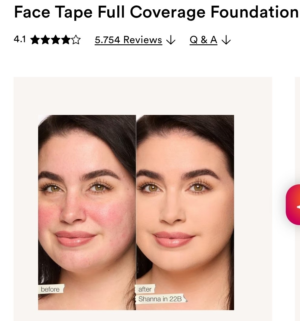 Face Tape Full Coverage Foundation