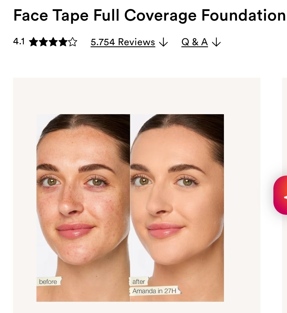 Face Tape Full Coverage Foundation