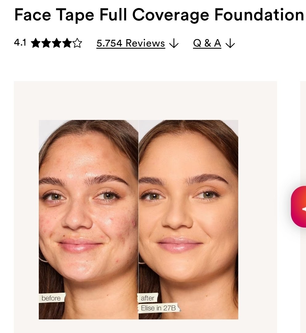 Face Tape Full Coverage Foundation