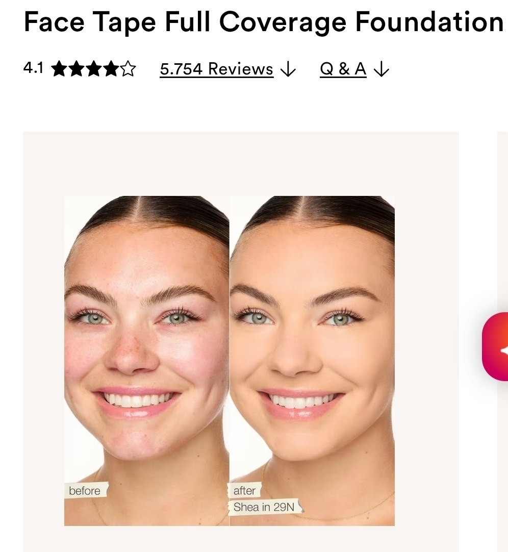 Face Tape Full Coverage Foundation