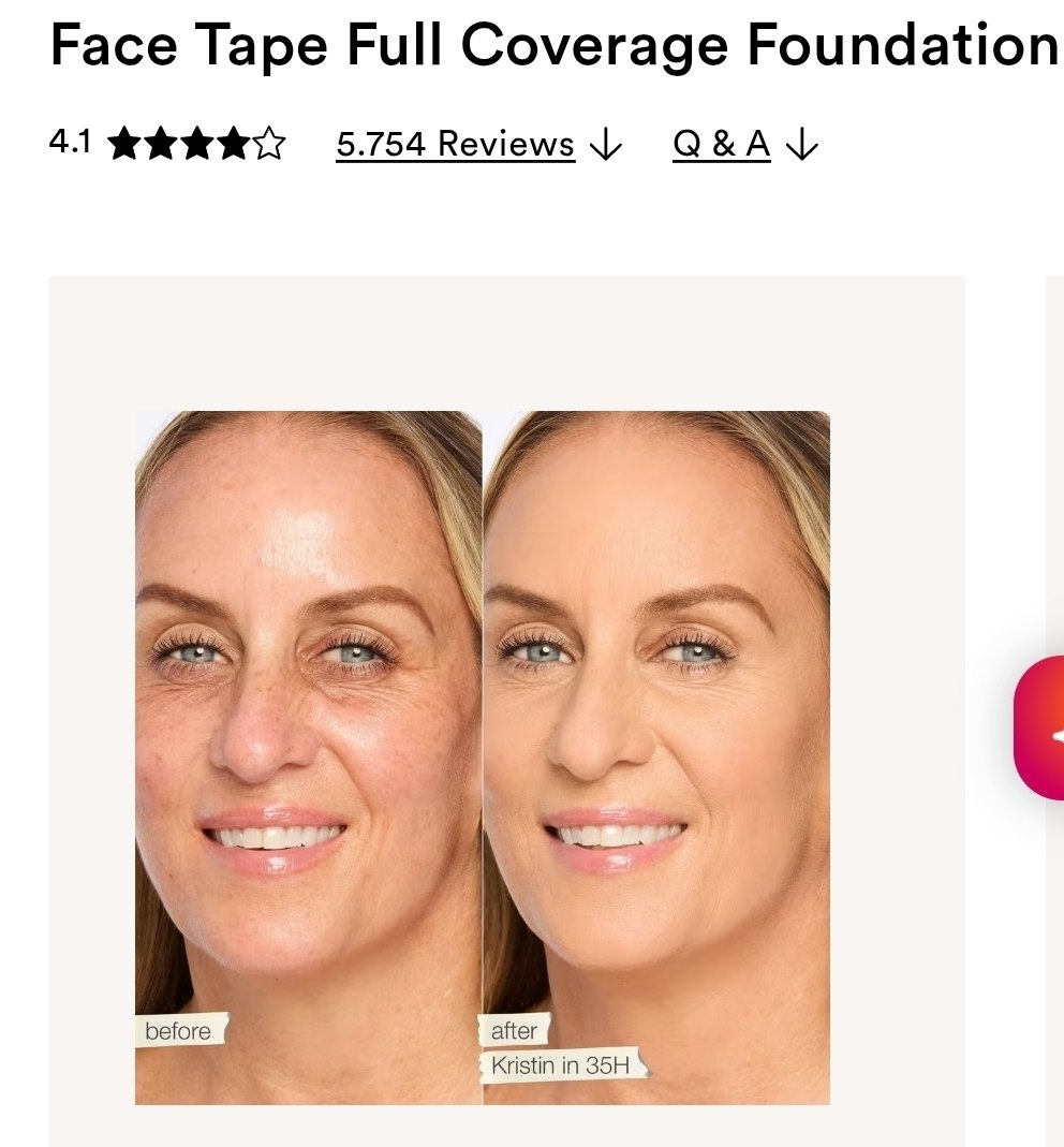 Face Tape Full Coverage Foundation