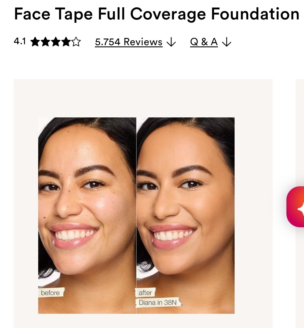 Face Tape Full Coverage Foundation