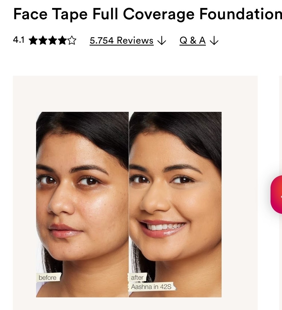 Face Tape Full Coverage Foundation