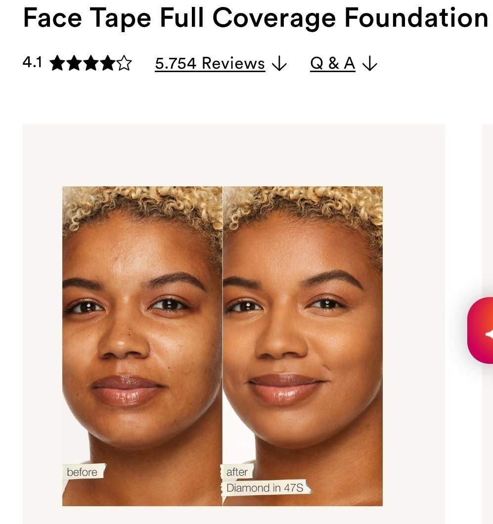 Face Tape Full Coverage Foundation