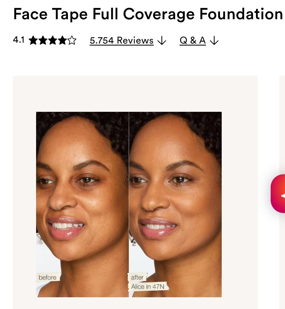 Face Tape Full Coverage Foundation