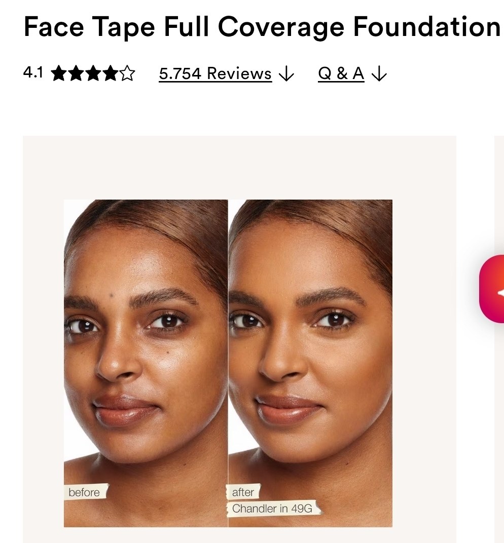 Face Tape Full Coverage Foundation