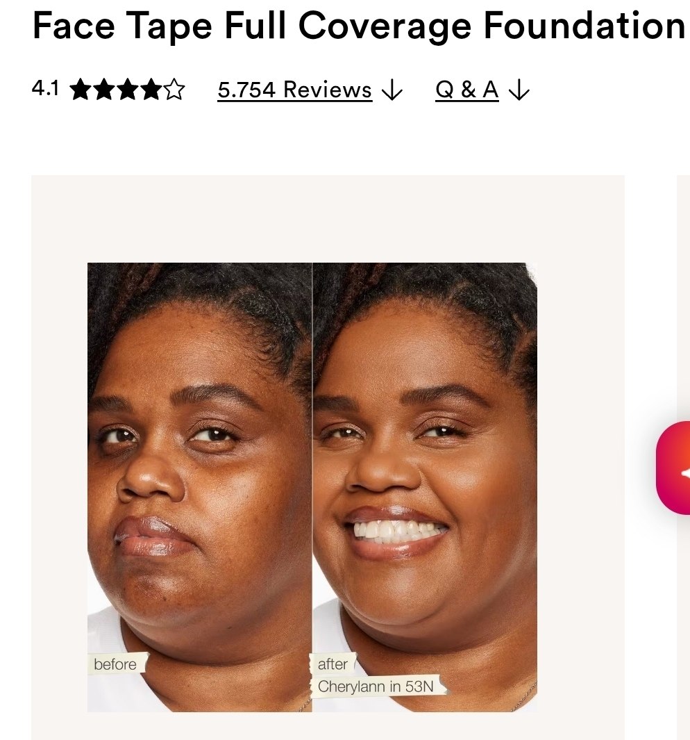 Face Tape Full Coverage Foundation