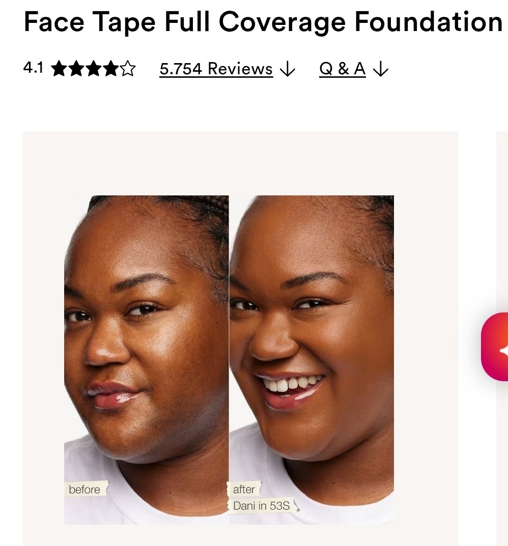 Face Tape Full Coverage Foundation