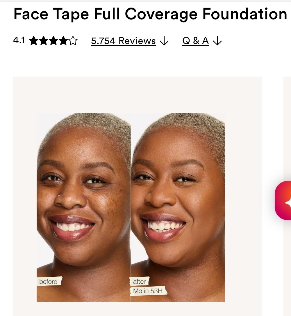 Face Tape Full Coverage Foundation