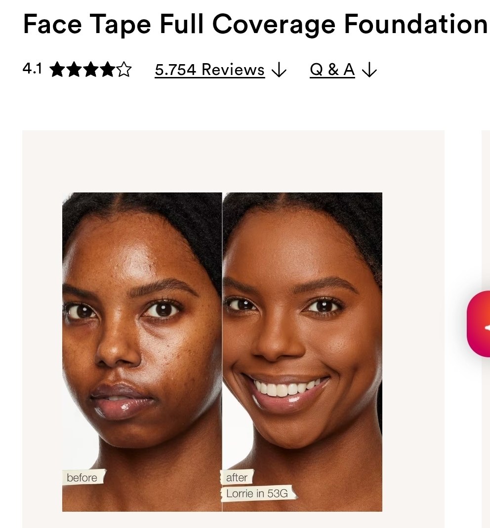 Face Tape Full Coverage Foundation