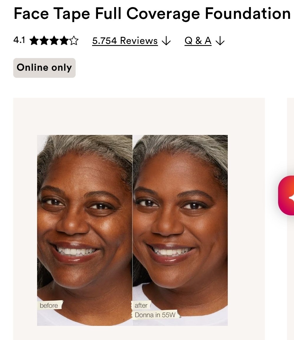 Face Tape Full Coverage Foundation