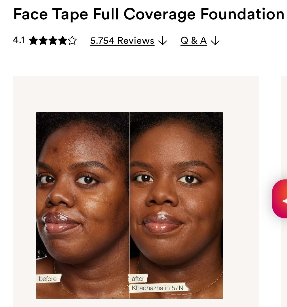 Face Tape Full Coverage Foundation