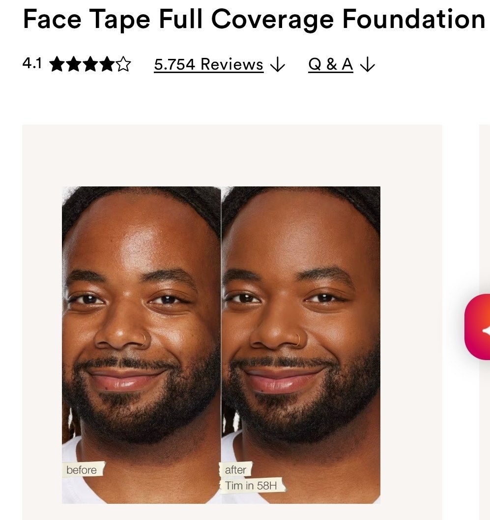 Face Tape Full Coverage Foundation