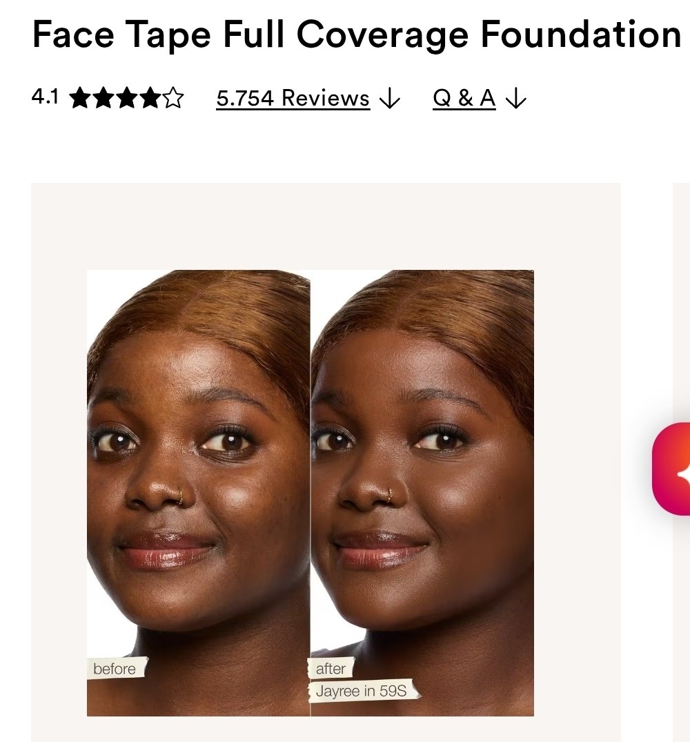 Face Tape Full Coverage Foundation