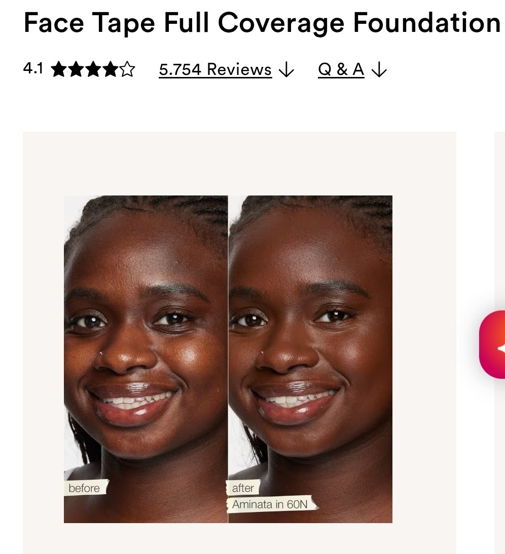 Face Tape Full Coverage Foundation