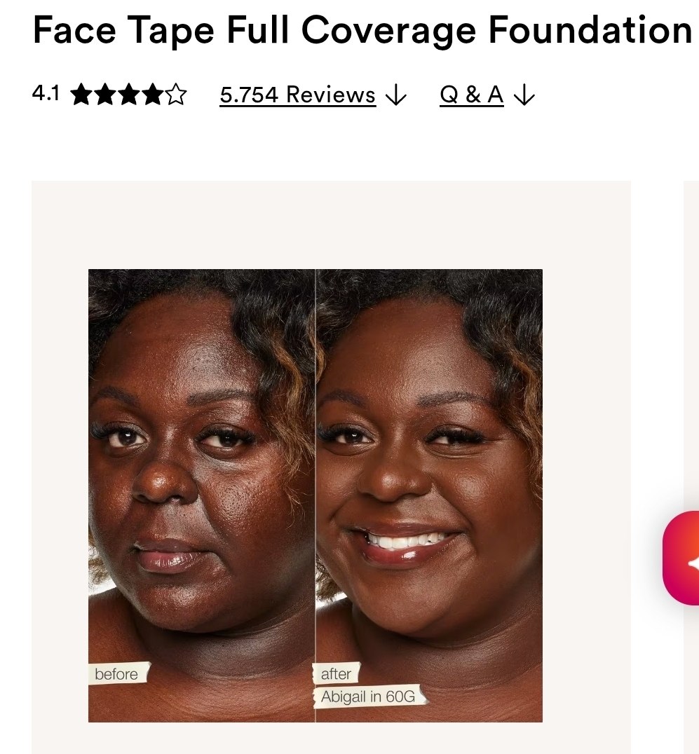 Face Tape Full Coverage Foundation
