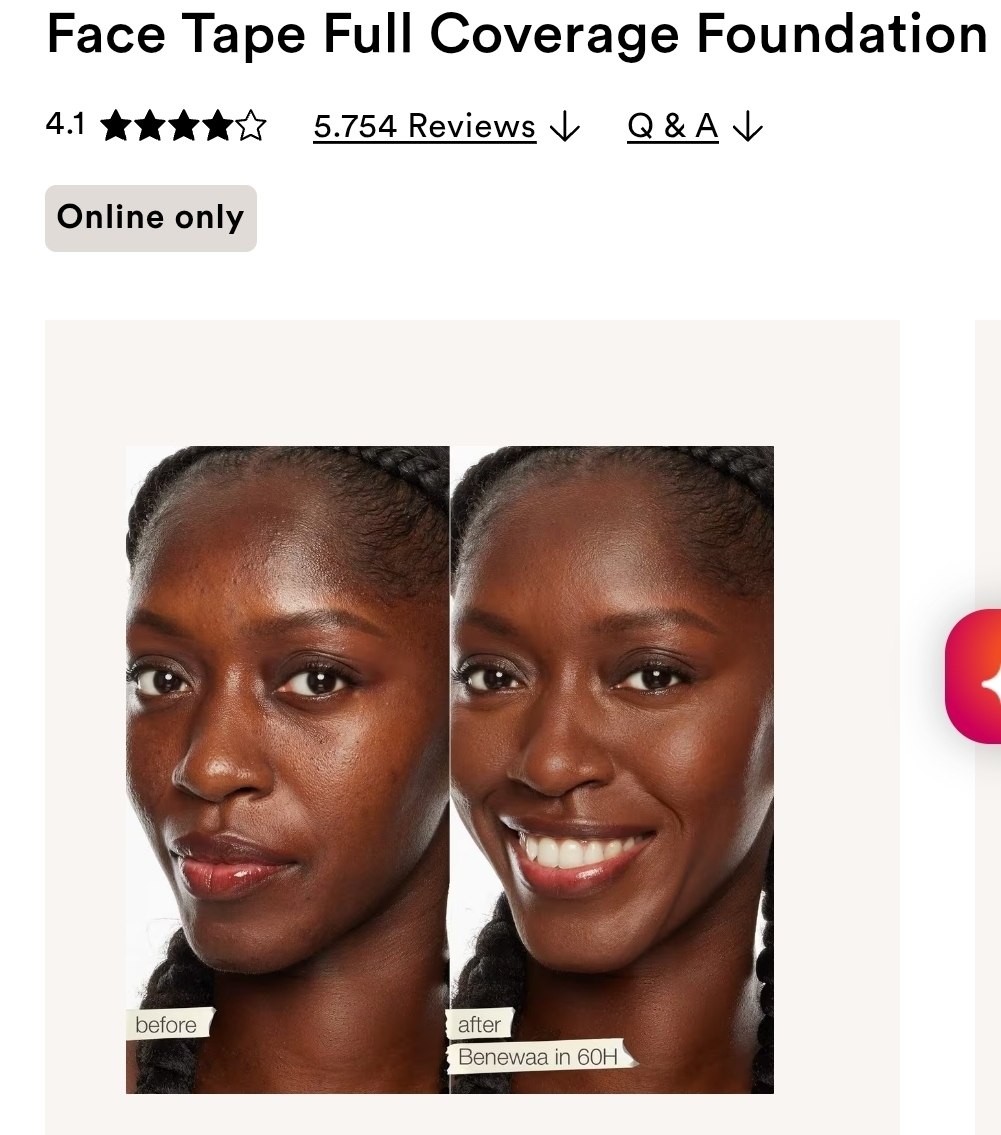 Face Tape Full Coverage Foundation