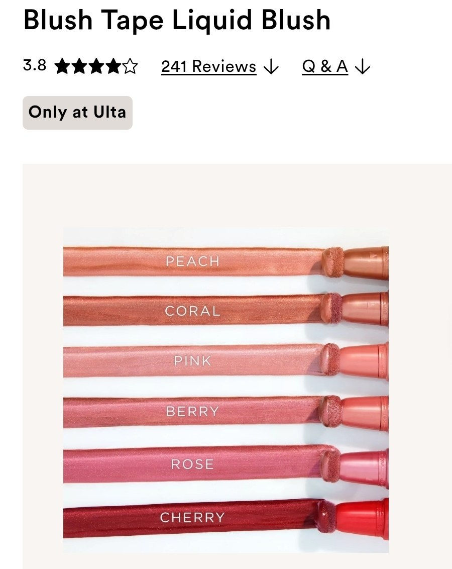 Blush Tape Liquid Blush