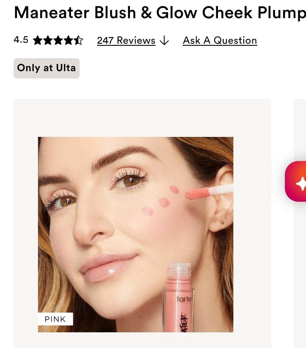 Maneater Blush & Glow Cheek Plump