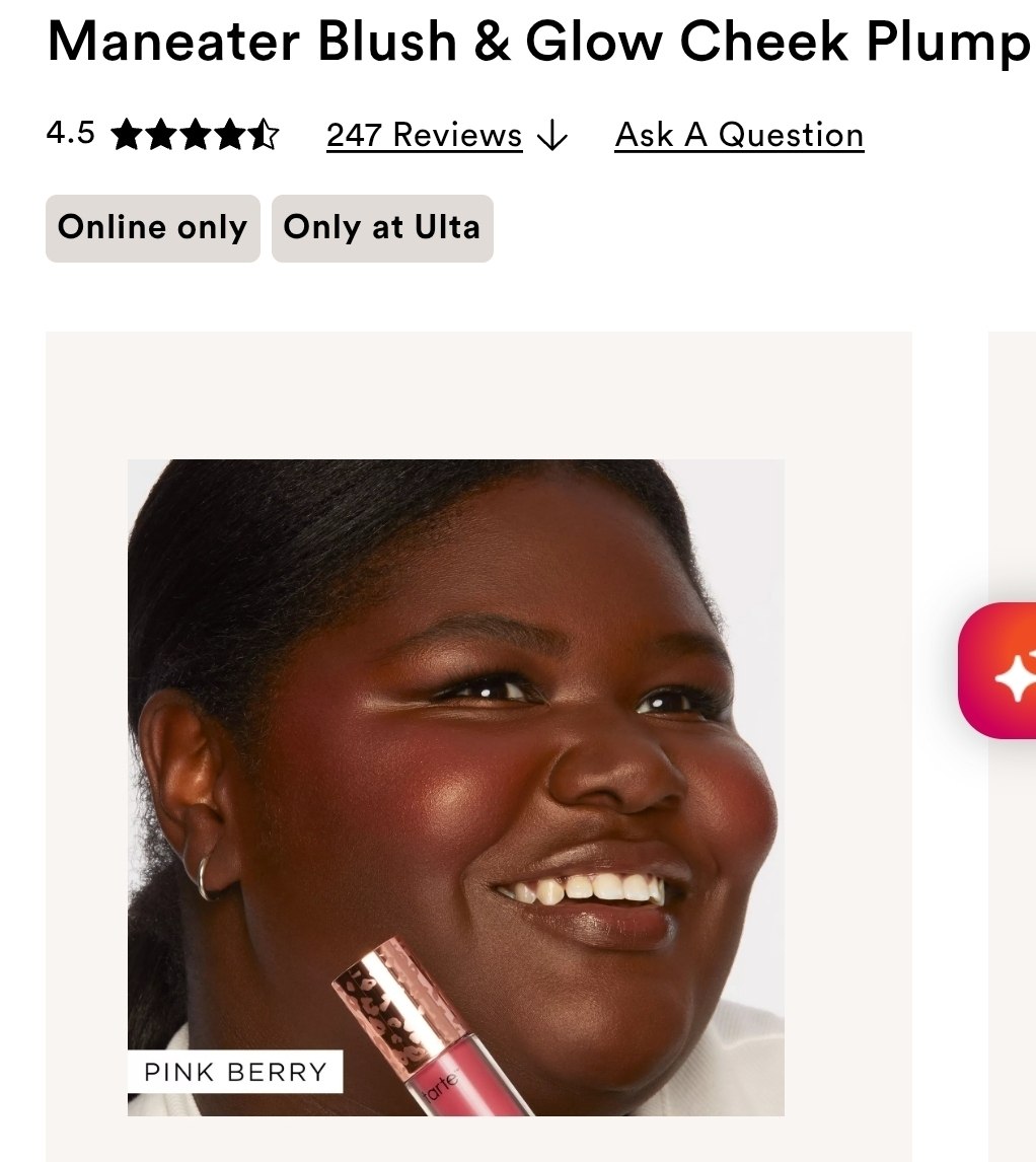 Maneater Blush & Glow Cheek Plump