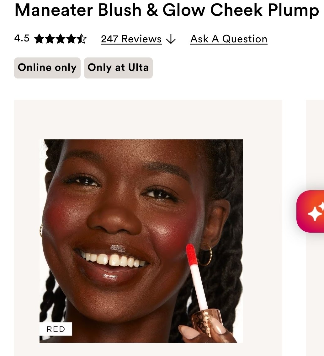 Maneater Blush & Glow Cheek Plump